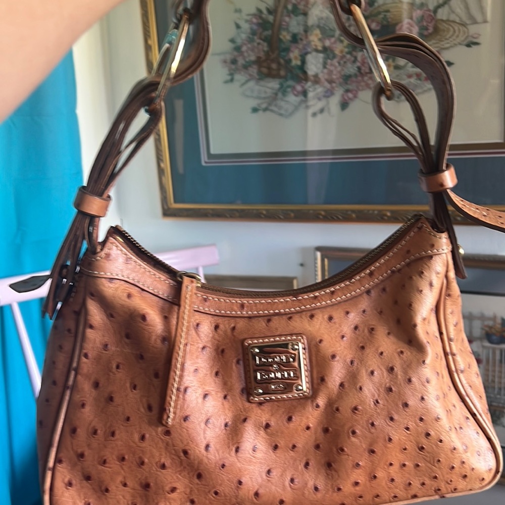 Dooney & Bourke ostrich skin purse